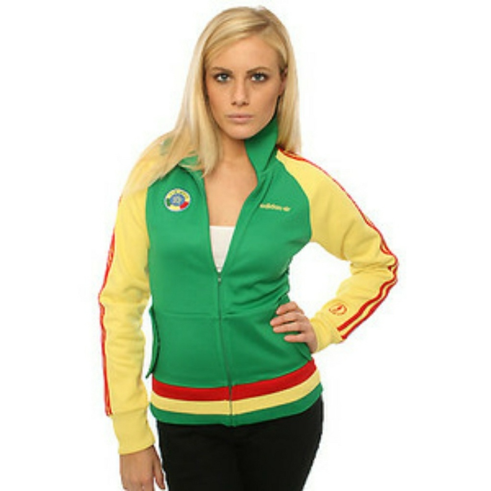 RARE Adidas womens "Ethiopia" track jacket